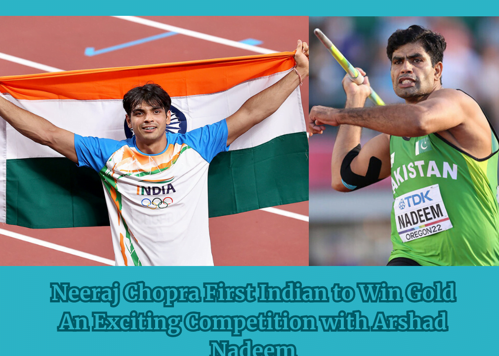 The two sportsmen presented a thrilling