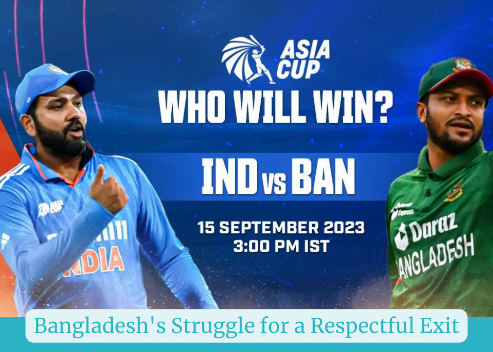 Bangladesh's Struggle for a Respectful Exit